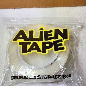 ALIEN TAPE. New. Double-sided tape for any surface multipurpose. Indoors or out